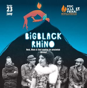 Bigblack Rhino, revetlla de Sant Joan, foc a la feixa 2018